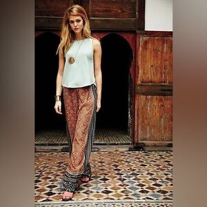 Elevenses Palazzo Pants | Anthropologie
